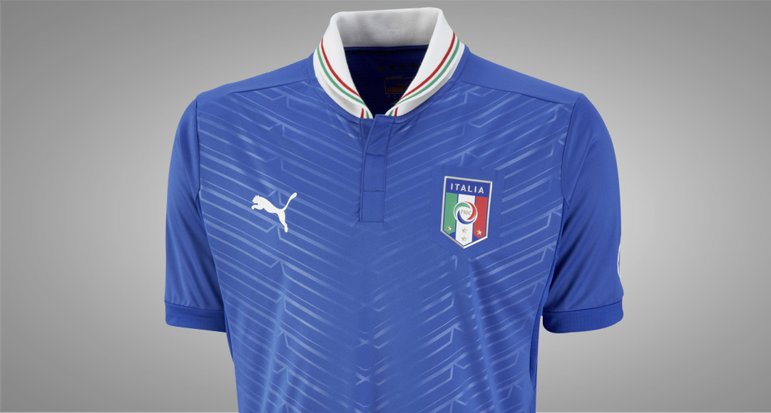 camiseta de la selección de italia
